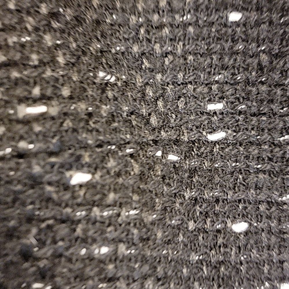 Context-Black textured short jkt. with white specs,collared, long sleeved 8. NWT - Picture 6 of 11